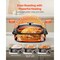Black Iron 18Qt Electric Roaster Oven with Self-Basting Lid and Rack